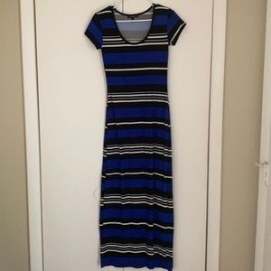 Derek heart long maxi dress